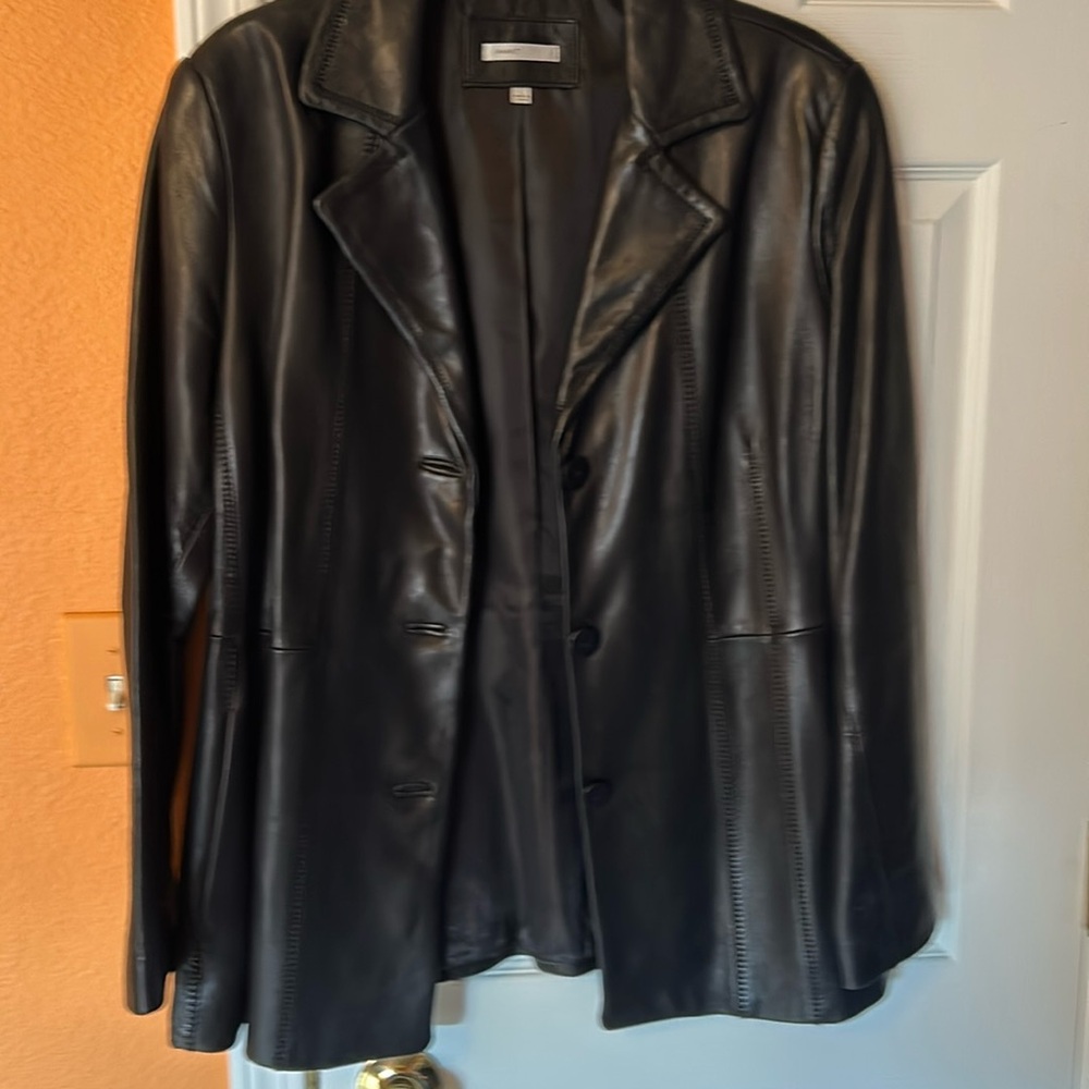 Black SOFT leather jacket